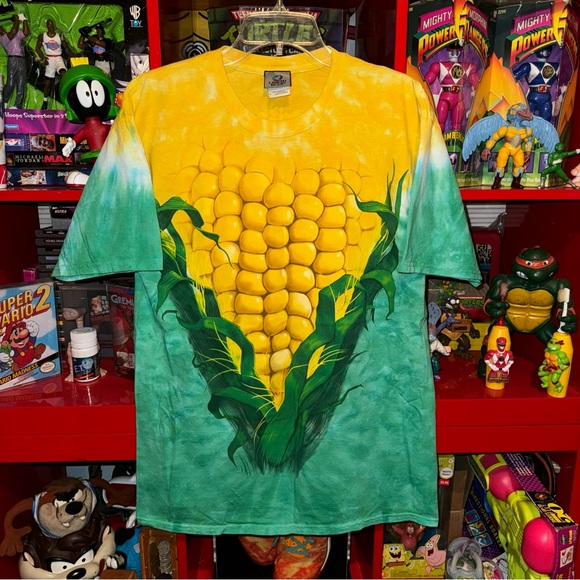 Vintage 2003 Liquid Blue x Corn AOP  t-shirt - Picture 1 of 5
